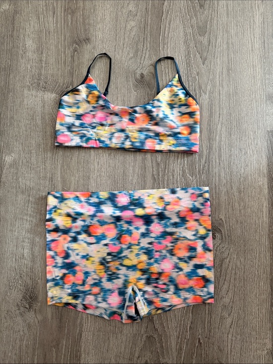 Anthropologie Other - Anthropologie Multicolor Floral-Print Sleep Set - Pink, Orange, Blue, Yellow